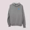 Hoodie grau unisex (XS-XXL) mit Patch - Lieferung Sondertour F – Bild 3