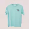 T-Shirt aqua kids (104-164) mit Patch – Bild 6