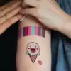 Temporäre Farb-Tattoos - Lieferung Sondertour F – Bild 7