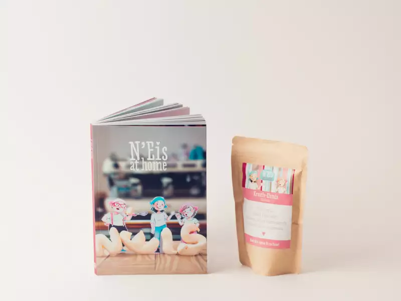 N'Eis at home Rezeptbuch - Ein Produkt aus dem Webshop von N'Eis - Das Neustadteis